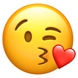blowing-kiss emoji